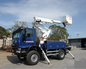 Altec TA41S on Iveco