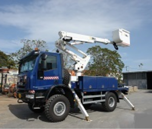 Altec TA41S on Iveco